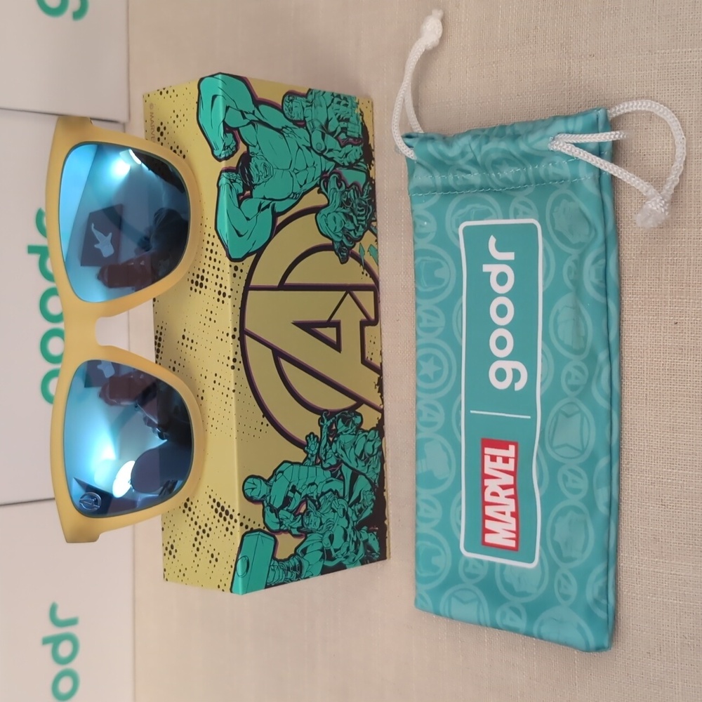 Goodr Marvel Sunglasses - Mjolnir... it's a soft j - Picture 3 of 3